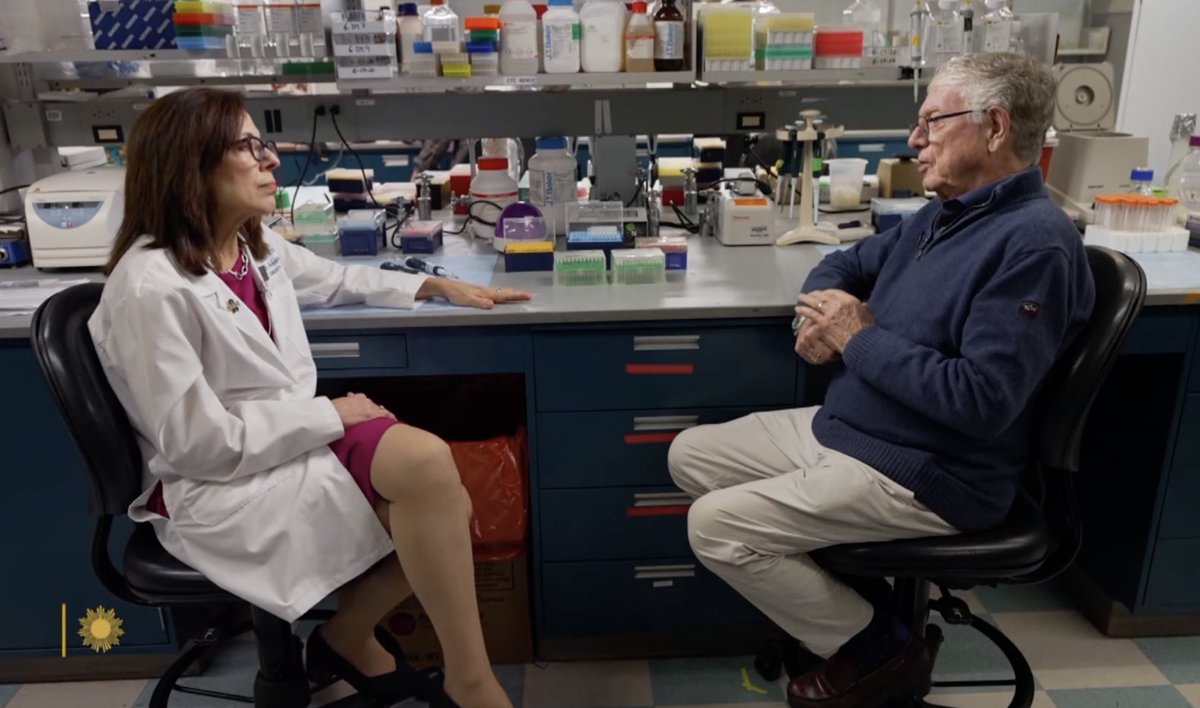 deniswirtz's tweet image. Ted Koppel interviews my Hopkins colleague Prof. Liz Jaffee, world expert in pancreatic cancer, about the devastating cuts and slow roll out of cancer research funding by the NIH.
See this CBS Sunday morning show video here: youtube.com/watch?v=CLwcYQ…