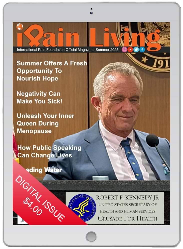Speak freely and change lives! Laura Reid’s public speaking tips in iPain Living’s Summer 2025 issue: internationalpain.org/ipain-living-m… #iPainLiving #ChronicPain #PublicSpeaking