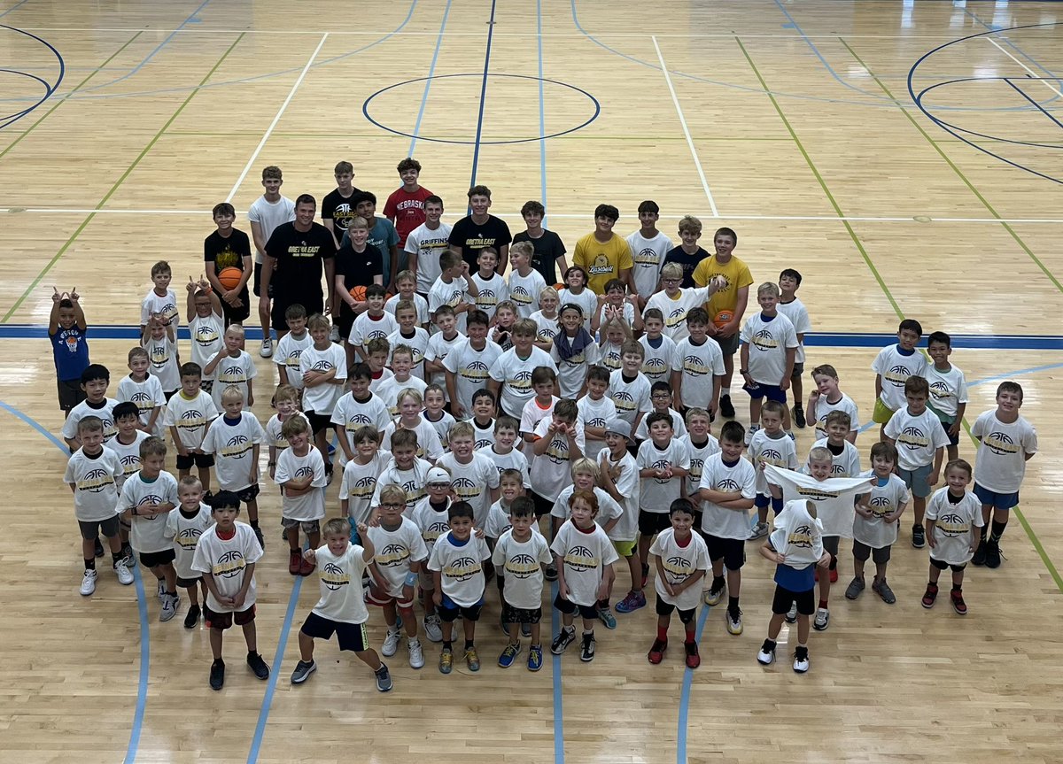 We had a great week of camp with these future Griffs! Thanks to all that showed up and to our high school boys for making it happen.