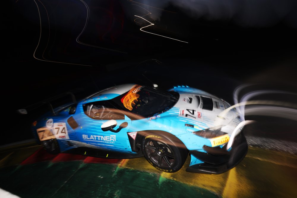 TheWorldofGT3's tweet image. The #74 Kessel Ferrari of Dustin Blattner/Zacharie Robichon/Conrad Laursen/Dennis Marschall have won the Bronze Cup!

📸: SRO
#Spa24h