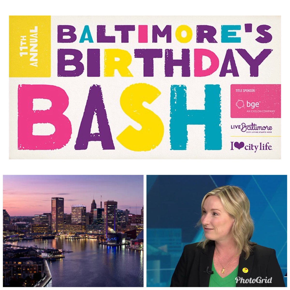 Baltimore is turning 296! And <a href="/LiveBaltimore/">Live Baltimore</a> Executive Director <a href="/megmccorkell/">meghan mccorkell</a> is ready to help blow out the candles! 🎂 Hear about plans for the 11th Annual Baltimore Birthday Bash and how you can get tickets! Today at 11:30 on <a href="/wbaltv11/">WBAL-TV 11 Baltimore</a> .