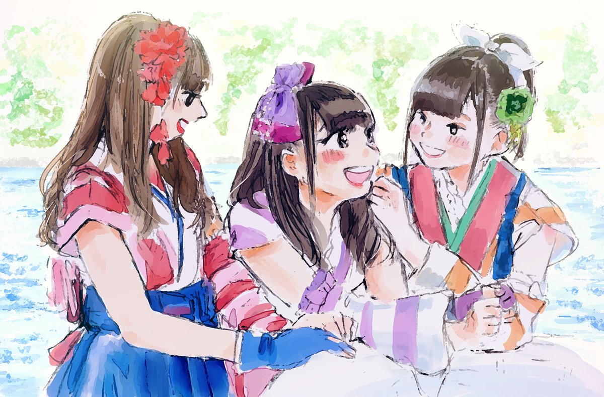 Aqours CLUBきっかけで描いたやつ掘り出し…
でも一番好きなのはたぶん、こたつスペシャルだよな… 