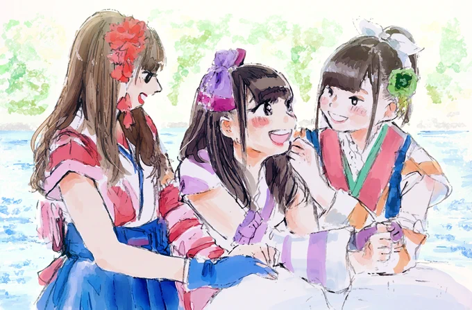 Aqours CLUBきっかけで描いたやつ掘り出し…
でも一番好きなのはたぶん、こたつスペシャルだよな… 