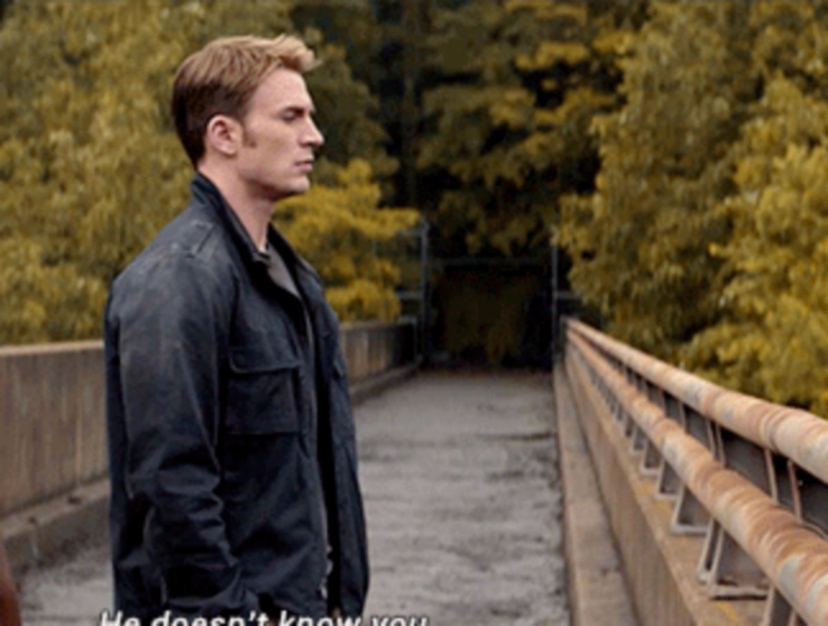 "Showing up in front of him in tights won't fix him" 

Steve : How about I try

#stucky #steverogers #BuckyBarnes