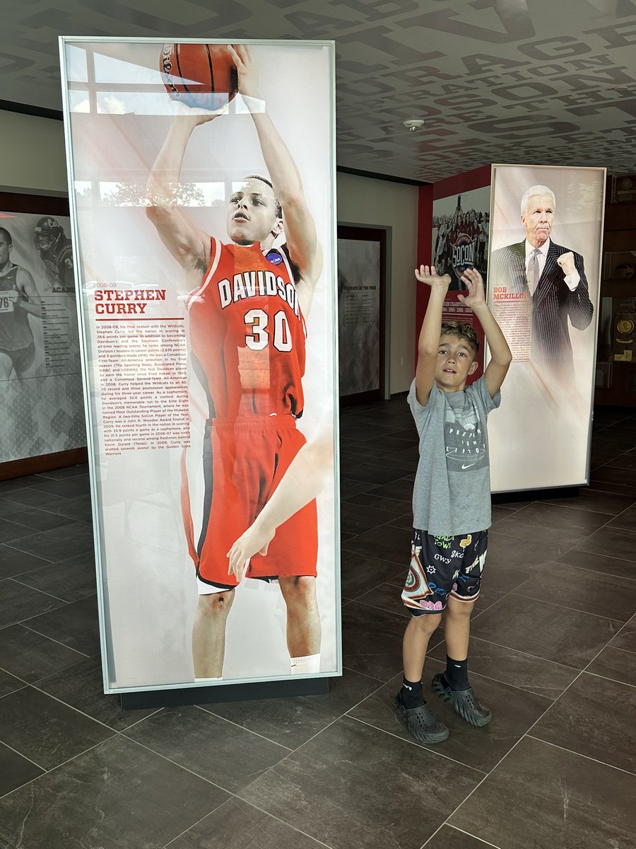 Davidson Camp &amp; Tour! Had a great time and got some great advice and skill work for moving forward!!! <a href="/DavidsonWBB/">Davidson Basketball</a>