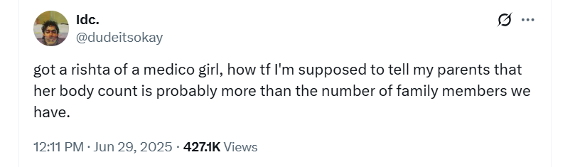 hyderabaddoctor's tweet photo. Mindset/attitude like this is an insult to women in healthcare profession, and to working women in general. 
When we are witnessing an exponential increase in crimes against women, posts like these are unwelcome. https://t.co/l2yAfuwPJK