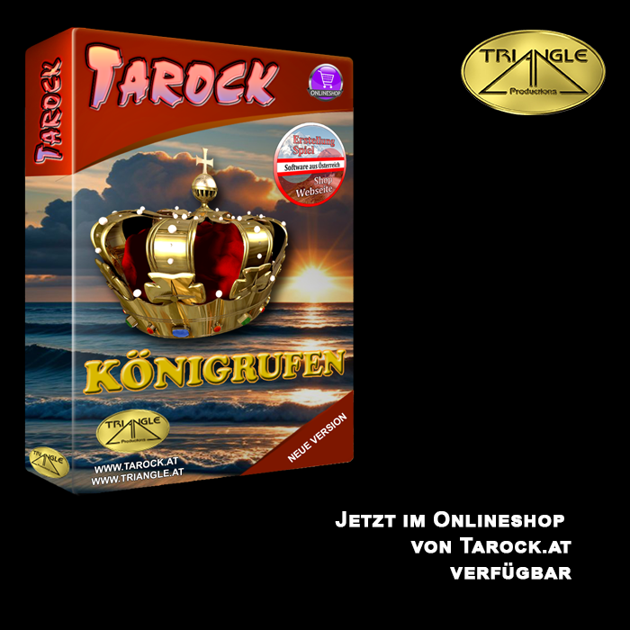 TriangleAT's tweet photo. Tarock Königrufen SOLO ist verfügbar Wie schon in unserem Juni-JourFix angekündigt, haben wir das Produkt freigegeben. Es kann ab sofort im Onlineshop erworben werden und der Start über den Launcher ist möglich.
https://t.co/NYbPq02jd9
#TAROCK #triangleat #product #new https://t.co/RE1rkcz61Y