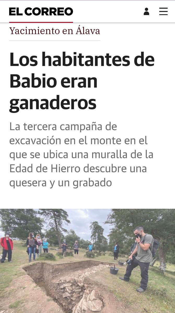 iparatx's tweet photo. El castro autrigón de #Babio 👇🏼
https://t.co/XXVQMLtZH2 https://t.co/a33hZfwZFY