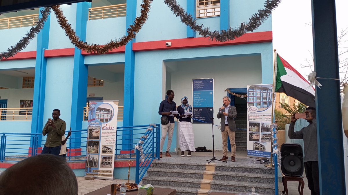 Last Saturday 28 June, CCST inaugurated new premises in Port Sudan. Luca Renda, UNDP Resident Representative in Sudan, praised the way a private institution like CCST is integrated in the national development.