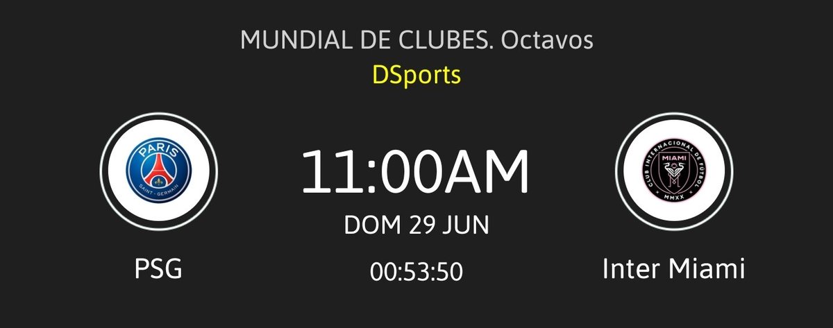 Si el GOAT elimina hoy al PSG del Mundial de clubes, regalo $100 entre la gente que deje su Repost y su ♥️