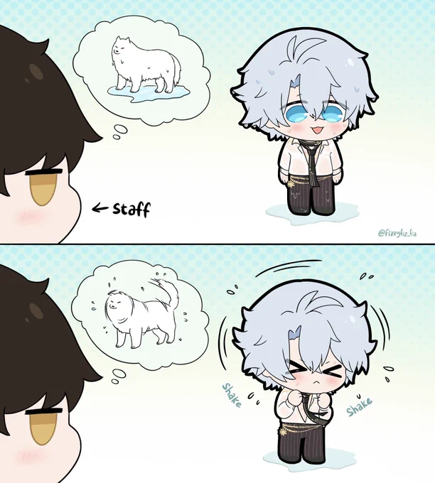 Wet doggo

(I was drawing this when his trailer dropped…and now I don't want to continue this anymore 😭 Anyways, see you guys on 3.4)
#HonkaiStarRail #hsr #崩壊スターレイル #Phainon #ファイノン 