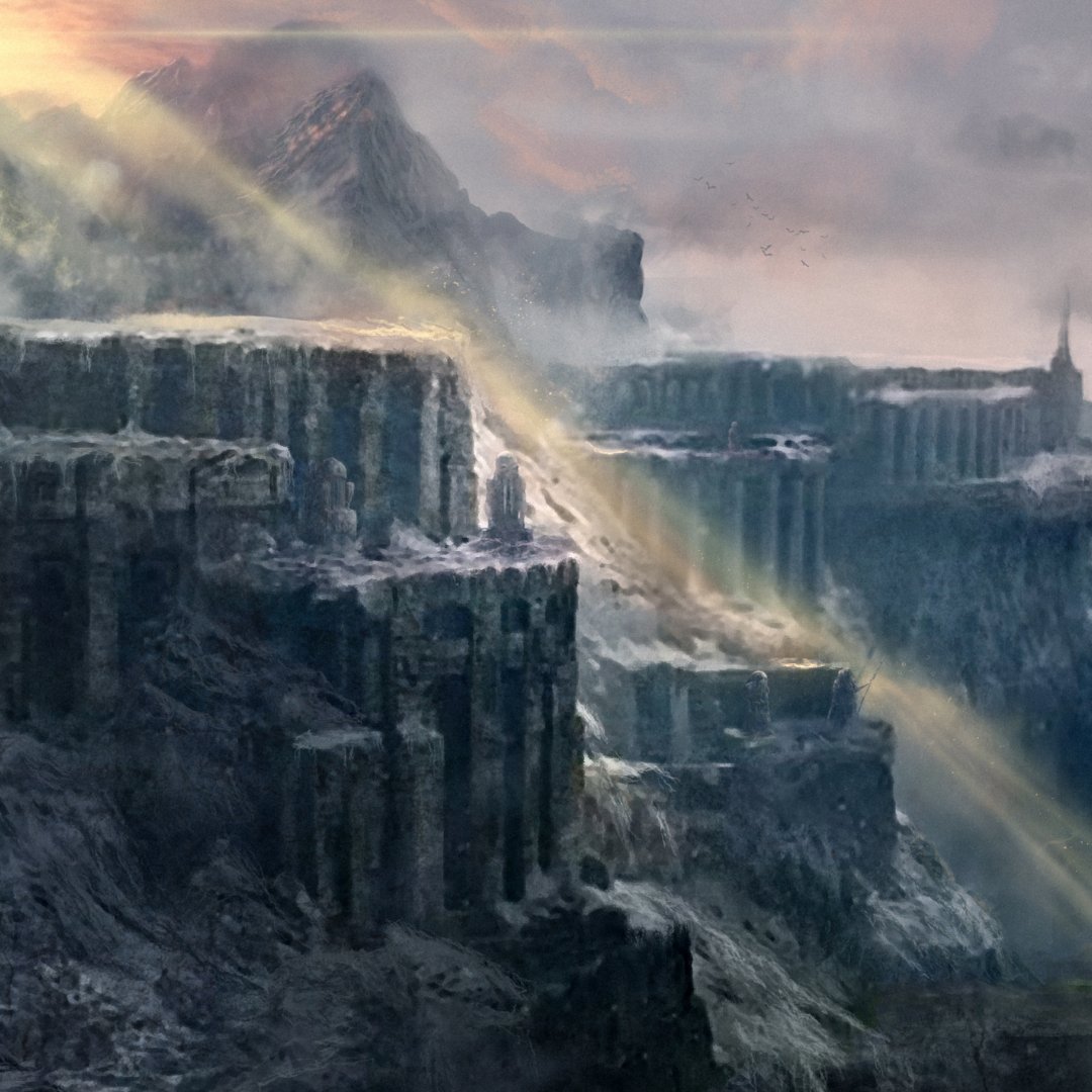 SimonLadason's tweet photo. A titanic city emerges from the mountains, timeless and shrouded in mist. Strange symbols, non-human statues. 
Only 2 days left to pre-order!
https://t.co/dBFgDMCAm2

#CityOfMists #DarkFantasy #Mystery #Horror #Preorder https://t.co/yM6Ns2VTFS