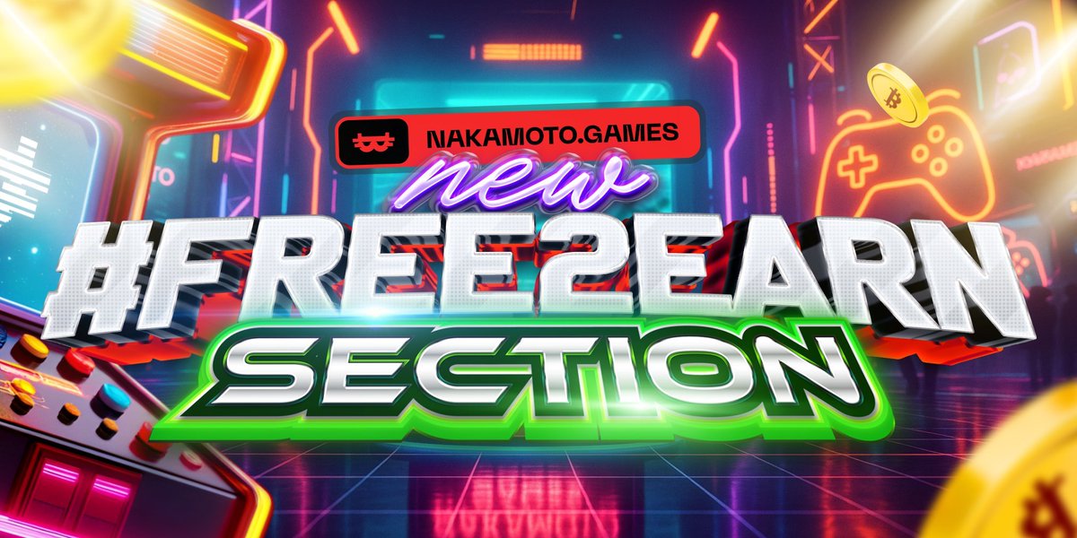bydarqness's tweet photo. Sunday just got better with this news: 👇👇

@NakamotoGames is set to completely revamp their #Free2Earn section 🎮

New interface, improved gameplay, and more earning opportunities... The $NAKA team is at it again 👏

I wonder how these changes will transform the gaming experience? Can't wait to see!

#GameFi #Play2Earn #Web3Gaming