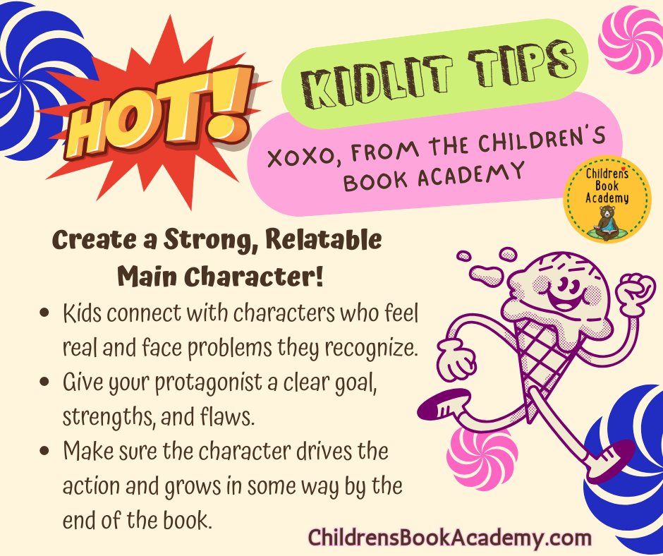 Dreaming of #writing and #illustrating for kids?
Here are 3 quick tips to create characters that pop off the page and capture the hearts of young readers—and agents too! 💥📚
Ready to turn your #KidLit dreams into reality?
Visit 👉 ChildrensBookAcademy.com
#writingcommunity