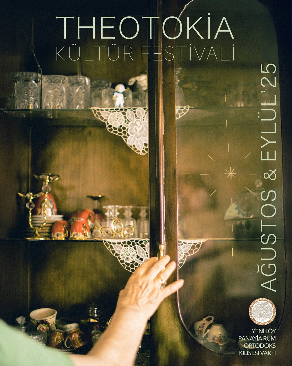 Yeniköy Panayia Kilisesi avlusunda geleneksel hale gelen 7. Theotokia Kültür Festivali, 3 Ağustos’ta başlıyor. Müzik, kitap tanıtımı, gezi, sergi ve sohbet buluşmalarında buluşmak üzere. <a href="/YenikoyPanayia/">Yeniköy Panayia Rum Ortodoks Kilisesi ve Mek.Vakfı</a>
