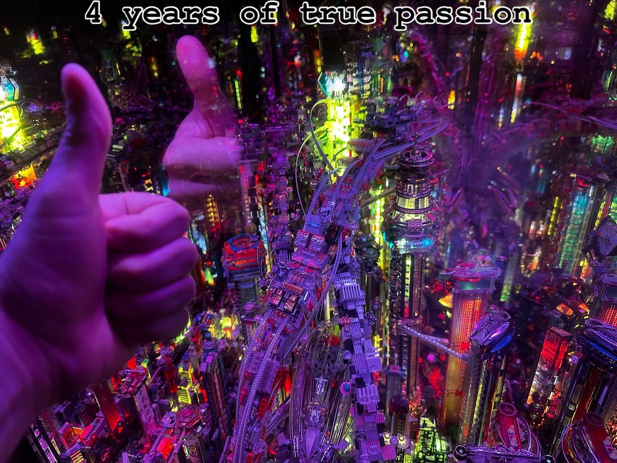 KrajewskiOk's tweet image. Metropolis- a physical and artistic representation of the Metaverse. One of the best contemporary sculptures there is* 4 years in the making , 2700 led lights controlled and programmed to dance with the custom made sound and story.