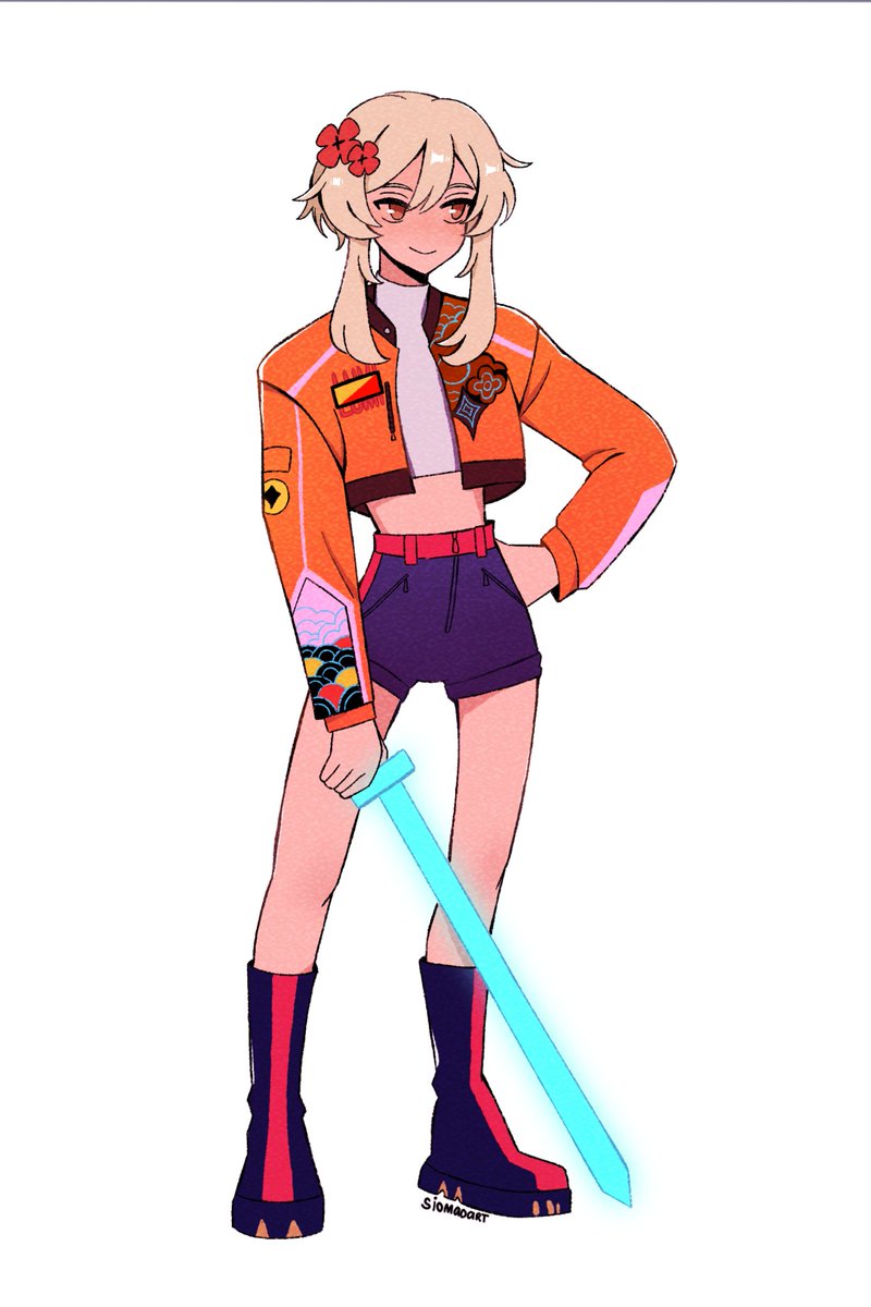 [genshin impact] chilumi but make it a demon hunter au
#KPOPDEMONHUNTERS #childe #Lumine