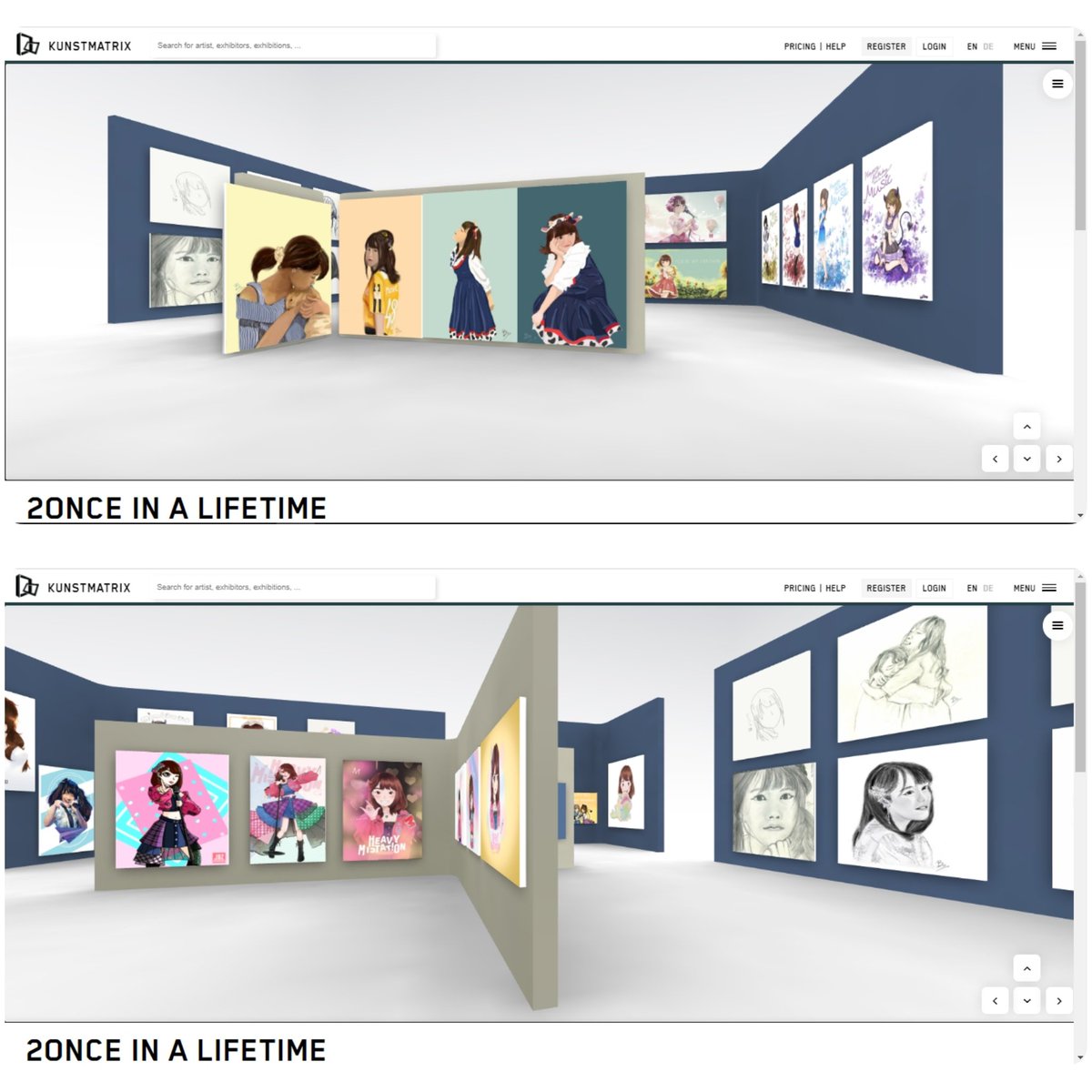Bo_bestiny's tweet photo. และดีใจที่ตอนนั้นพอได้วาดสิคเยอะๆ เลยมีโอกาสได้ส่งภาพที่วาด ไปอยู่ใน Online Gallery “ 2𝘖𝘯𝘤𝘦 𝘪𝘯 𝘢 𝘓𝘪𝘧𝘦𝘵𝘪𝘮𝘦 ” ที่แฟนคลับทำให้มิวสิคด้วย #miusic https://t.co/bSRXPpaziu