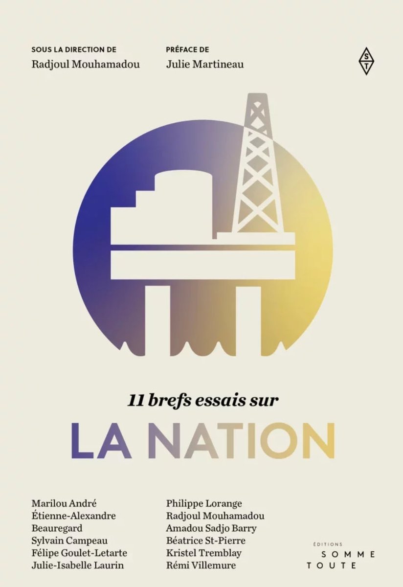 amadousadjo107's tweet image. Notre livre sur la nation. Merci à mon ami @radjmouhamadou pour avoir su encourager un débat à la fois riche et pluraliste sur l’avenir de la nation au sein des démocraties libérales, en particulier au #Quebec.