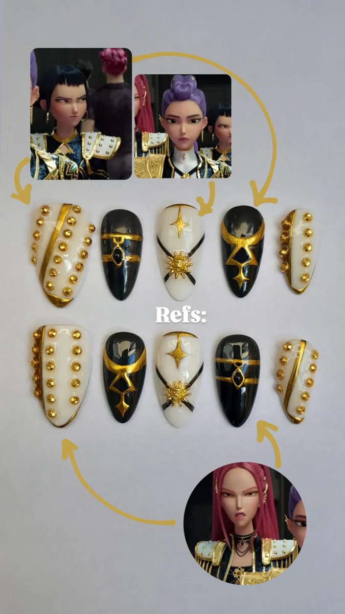 Set disponível para pronta entrega!

Caso queira encomendar sob medida é só mandar dm 🖤💫
#KPOPDEMONHUNTERS