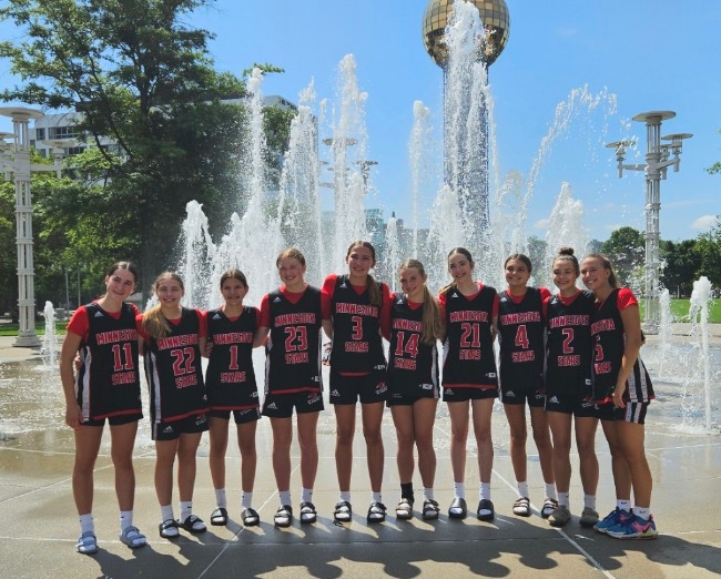 Allie Walton (@alliewalton2029) on Twitter photo We play for a Championship today! Letβs go <a href="/MNStarsZabel/">Minnesota Stars 2029 Zabel</a>!
<a href="/MinnesotaStars/">Minnesota Stars AAU</a> <a href="/PGHMinnesota/">Prep Girls Hoops Minnesota</a> <a href="/JrAllStarMN/">Minnesota Jr. All-Star GBB</a> <a href="/EricJrAllStar/">EricJrAllStar</a> <a href="/AllyMcGinnis2/">Ally</a> <a href="/GMacHoops/">Grant McGinnis</a> We play for a Championship today! Letβs go <a href="/MNStarsZabel/">Minnesota Stars 2029 Zabel</a>!
<a href="/MinnesotaStars/">Minnesota Stars AAU</a> <a href="/PGHMinnesota/">Prep Girls Hoops Minnesota</a> <a href="/JrAllStarMN/">Minnesota Jr. All-Star GBB</a> <a href="/EricJrAllStar/">EricJrAllStar</a> <a href="/AllyMcGinnis2/">Ally</a> <a href="/GMacHoops/">Grant McGinnis</a>
