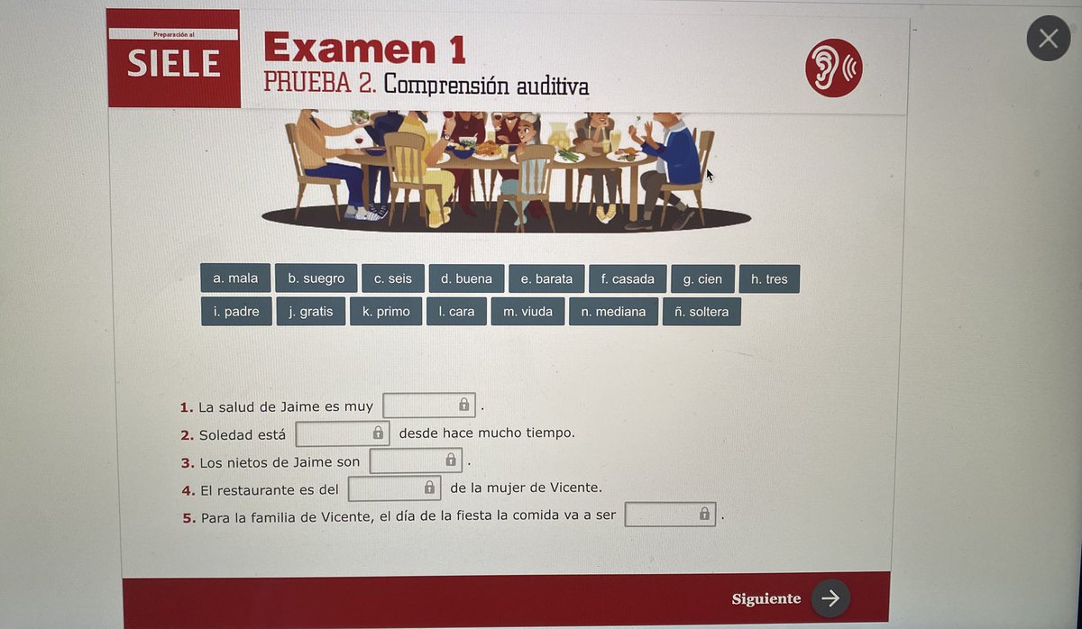 Jadoue01's tweet photo. @Edelsa_AnayaELE Tengo un fallo importante con mi licencia SIELE digital (validez 15 meses). Todas las pruebas están bloqueadas (salvo CL examen 1). Tengo mi examen en 10 días y necesito practicar urgentemente!! Por favor, ¿me contactáis por DM para solucionarlo? Gracias #SIELE https://t.co/nFclmdTEfj