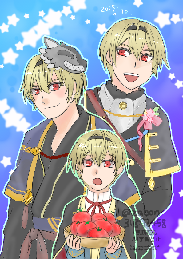 zabon31872458's tweet photo. #暗夜王国第二王子レオン生誕祭2025
#FireEmblemFate
レオン、お誕生日おめでとう~
一昨年去年今年とヒーローズでレオン様の新衣装が増えていて、ありがたい☺️
超英雄レオン3人で今年はお祝い https://t.co/CV5bDsBR2J