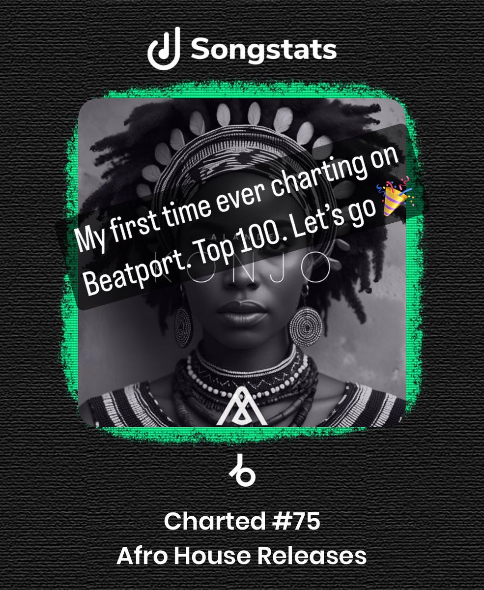 Took me a while <a href="/beatport/">Beatport</a> <a href="/SongstatsApp/">Songstats</a> 

#afrohouse