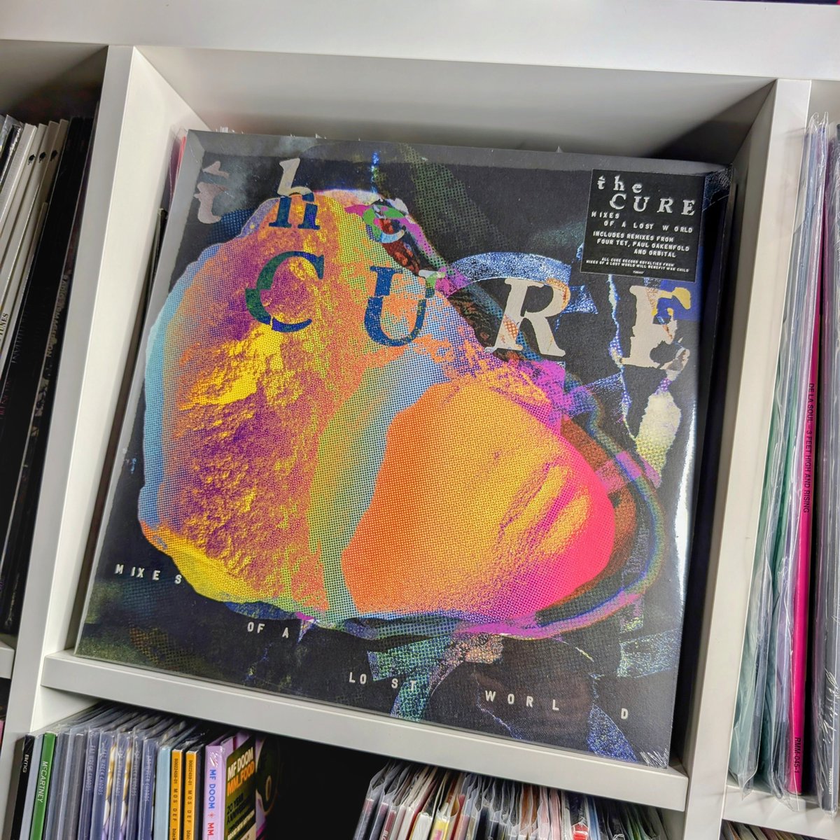 PSquidRecords's tweet photo. Conceived and compiled by Robert Smith, new remix collection from 2024 album songs of a lost world, featuring remixes from Four Tet, Paul Oakenfold,Orbital, and more

Double 180g heavyweight half-speed 
In stock and available at https://t.co/5ie0Q0dZPP
#TheCure #vinylcommunity https://t.co/nL1ByVL3uj