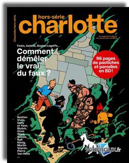 mortimer_blake's tweet photo. Tintin➡️ 07/2025
Dans ce numéro HS de #CharlotteMensuel, focus sur la question centrale des #pastiches et #parodies. Avec quelques rééditions de parodies et d’autres auteurs classiques qui y vont de leur contribution.
#tintin #herge #asterix #lagaffe https://t.co/AFSkXupI7D