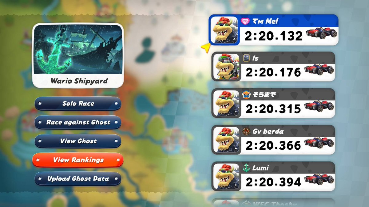 rWSh WR 🏆#MarioKartWorld #MKWorldWR