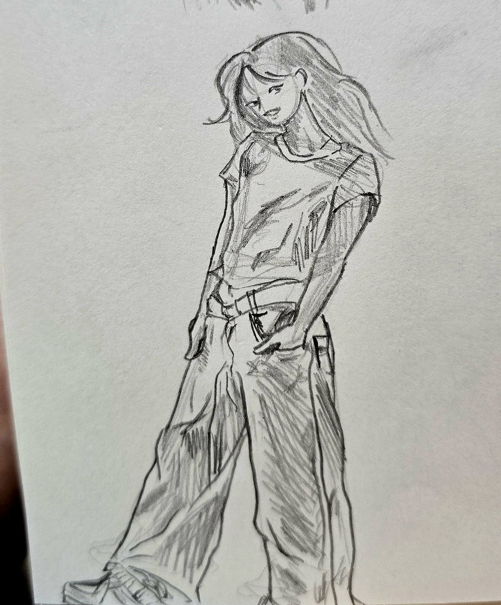 크로키 1일차 게키오코뿡뿡마루한 기분이에요