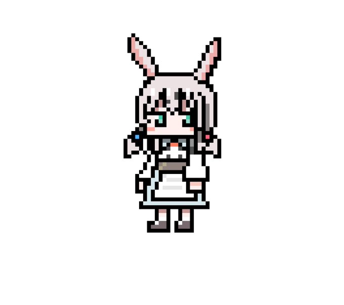 ドット絵キャロルちゃん 