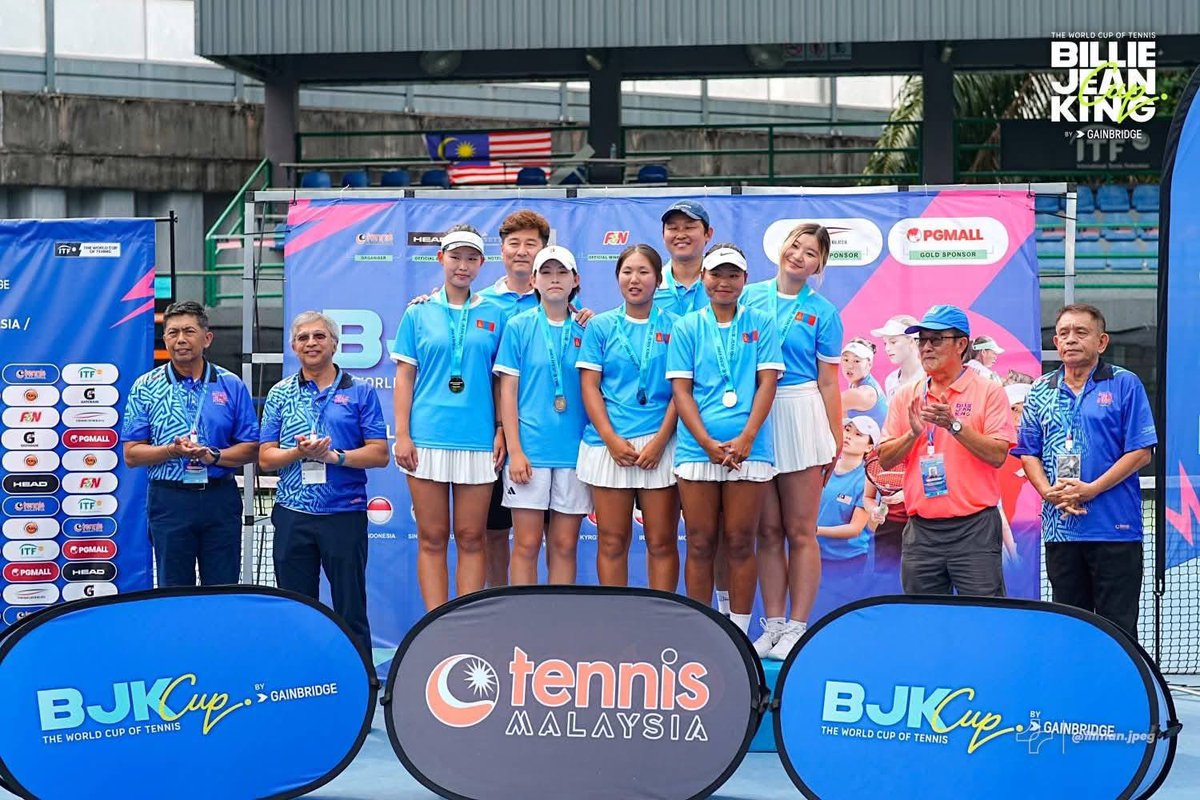 Монголын эмэгтэй теннисчид ази тивийн аварга боллоо

Малайз улсад болсон талбайн теннисний “Billie Jean King Cup 2025” эмэгтэйчүүдийн багийн дэлхийн аварга шалгаруулах Ази тивийн II группийн тэмцээнд Монгол Улсын шигшээ баг амжилттай оролцож ийнхүү Ази тивийн I группт дэвших