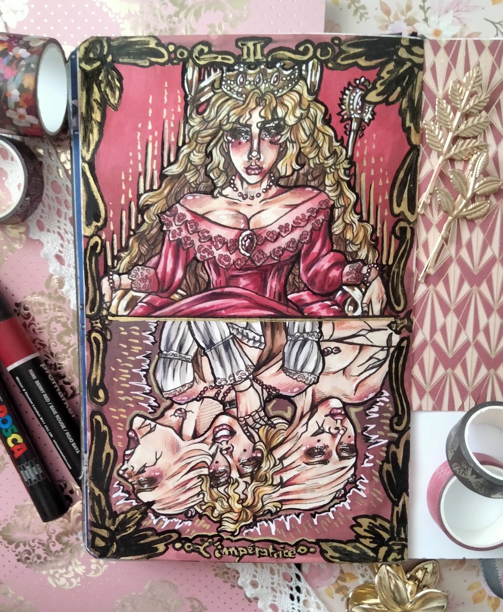Almira - L'impératrice
#tarotcard #tarot #art #oc