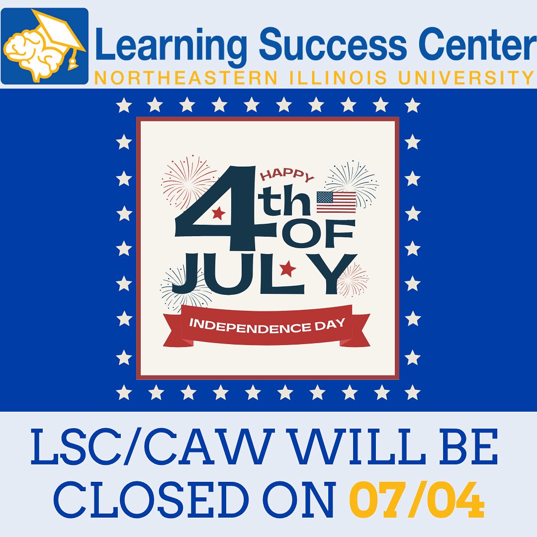 NEIU_ASC's tweet photo. Happy 4th! https://t.co/AUCawR4rc9
