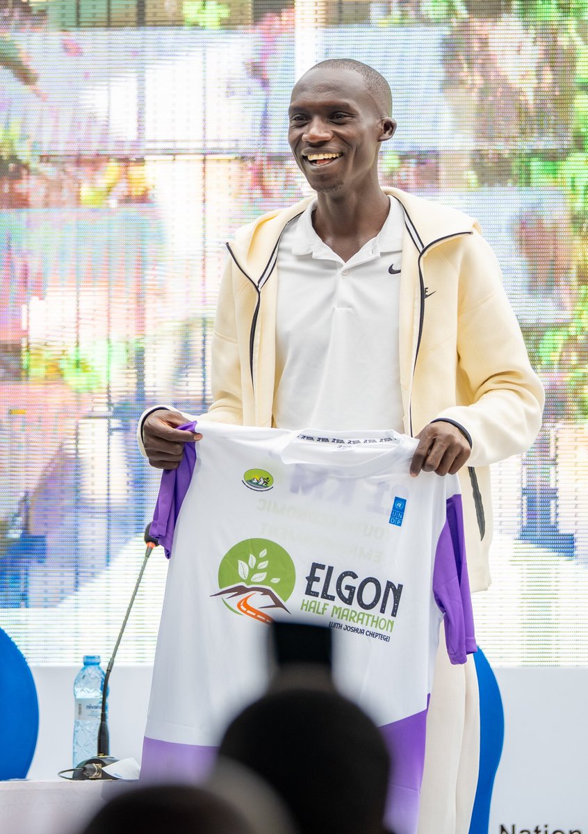 Elgon Half Marathon (@elgonmarathon) on Twitter photo The #ElgonHalfMarathon is back bigger, better and more impactful.
Check out more of the action from the Launch on Friday.
Ready to #RunWithJoshua? Letβs run for youth economic empowerment, for climate and to end GBV
Letβs do this together πͺ
<a href="/UNDPUganda/">UNDP Uganda</a>
<a href="/joshuacheptege1/">Joshua Cheptegei πΊπ¬πΊπ¬ π₯π₯</a> The #ElgonHalfMarathon is back bigger, better and more impactful.
Check out more of the action from the Launch on Friday.
Ready to #RunWithJoshua? Letβs run for youth economic empowerment, for climate and to end GBV
Letβs do this together πͺ
<a href="/UNDPUganda/">UNDP Uganda</a>
<a href="/joshuacheptege1/">Joshua Cheptegei πΊπ¬πΊπ¬ π₯π₯</a>