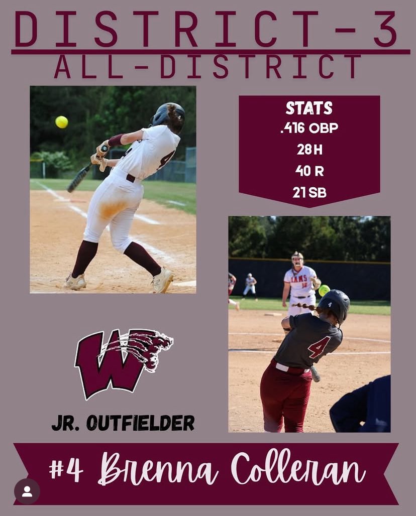I am so beyond thankful to be named All-district this year!
<a href="/wolverine_sball/">Wakefield HS Softball</a> <a href="/RebellionColl/">Rebellion Colleran</a> <a href="/UMOSoftball/">Mount Olive Softball</a> <a href="/RoanokeSoftball/">RoanokeSoftball</a>