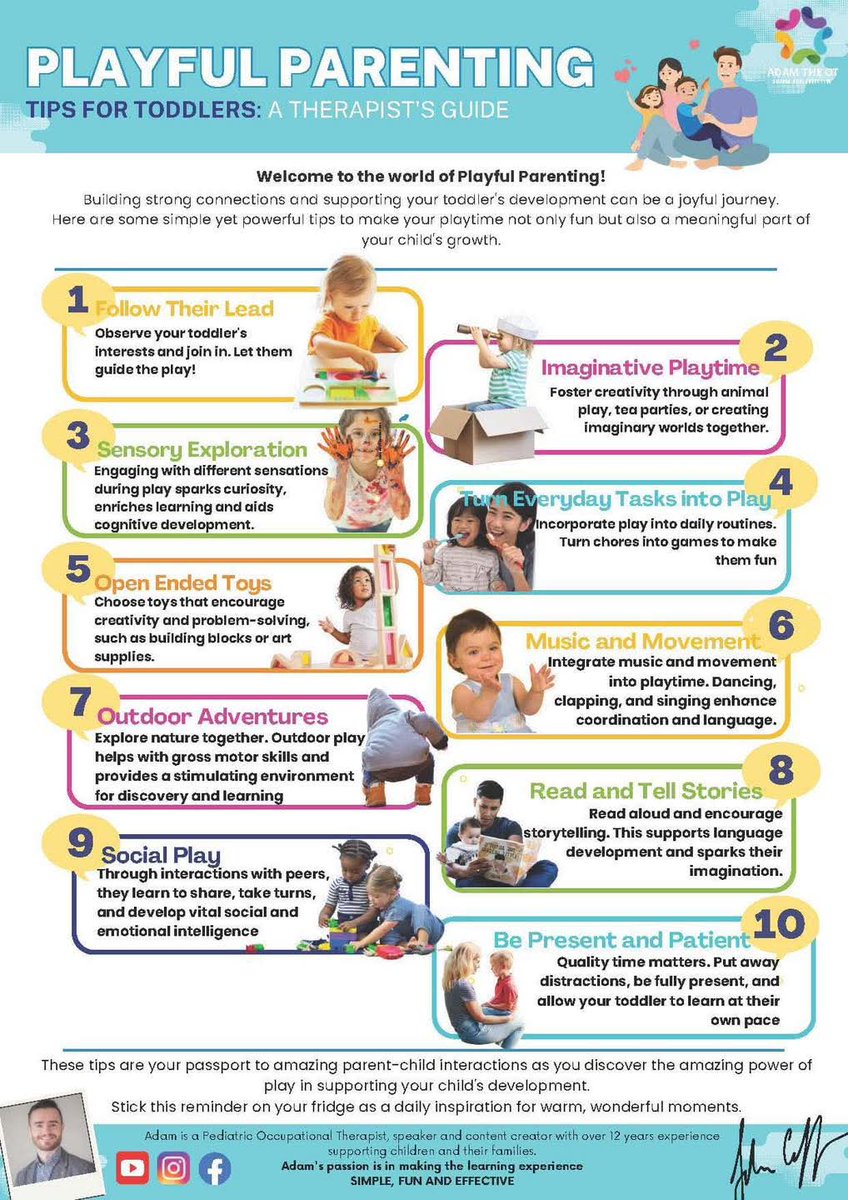 U46EarlyLearner's tweet image. Play is the foundation for building skills starting at birth. #playfulparenting Fine Motor Tricks and Tips @adamtheot