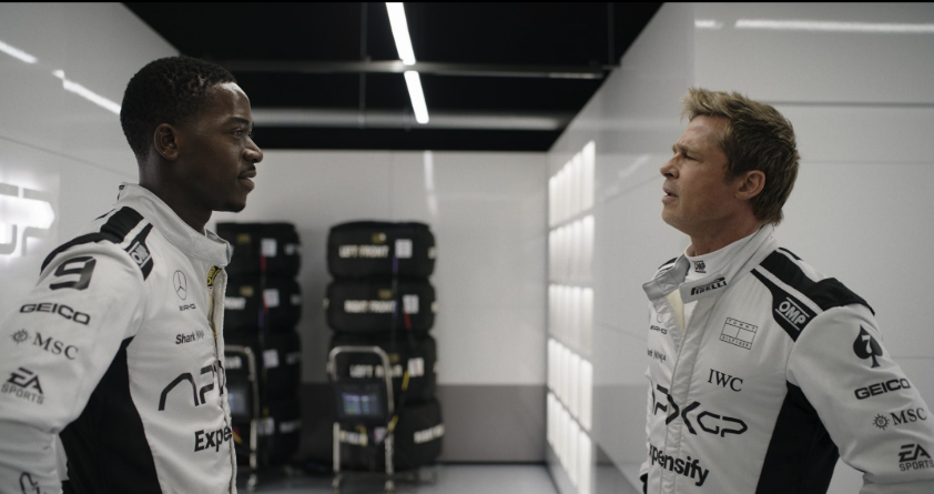 This just in! <a href="/Comscore/">Comscore</a> <a href="/csMoviesUS/">Comscore Movies US</a> <a href="/CSGlobalMovies/">Comscore Global Box Office</a> reports #F1TheMovie takes the checkered flag with $55.6 million at the domestic box office in its #1 debut in theaters ($88.4M internationally) for an impressive global debut of $144 million! A full throttle final weekend of