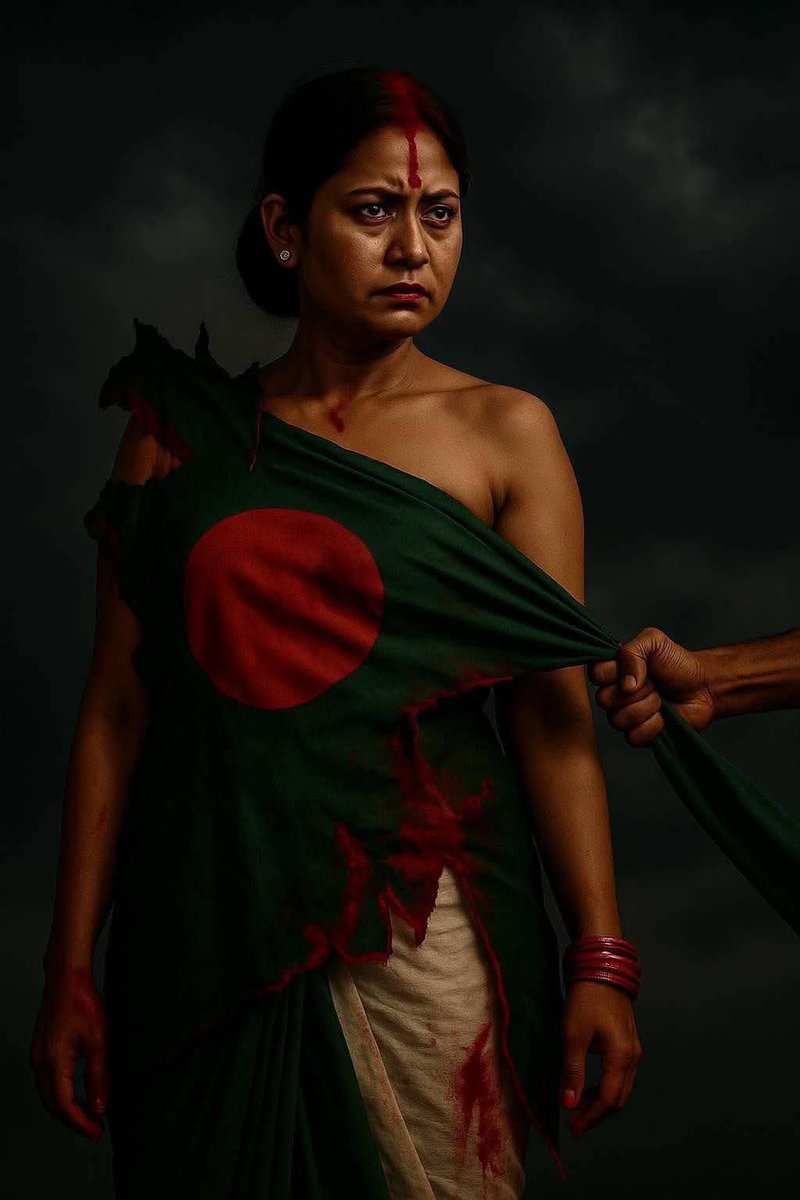 कल जो फिलिस्तीन और ईरान पर आंसू बहा रहे थे बड़ी बड़ी रैलियां कर रहे थे आज बांग्लादेश में हिंदुओं बेटियों के रेप चुप है।

#सेव_बांग्लादेश_हिंदू_बेटियां