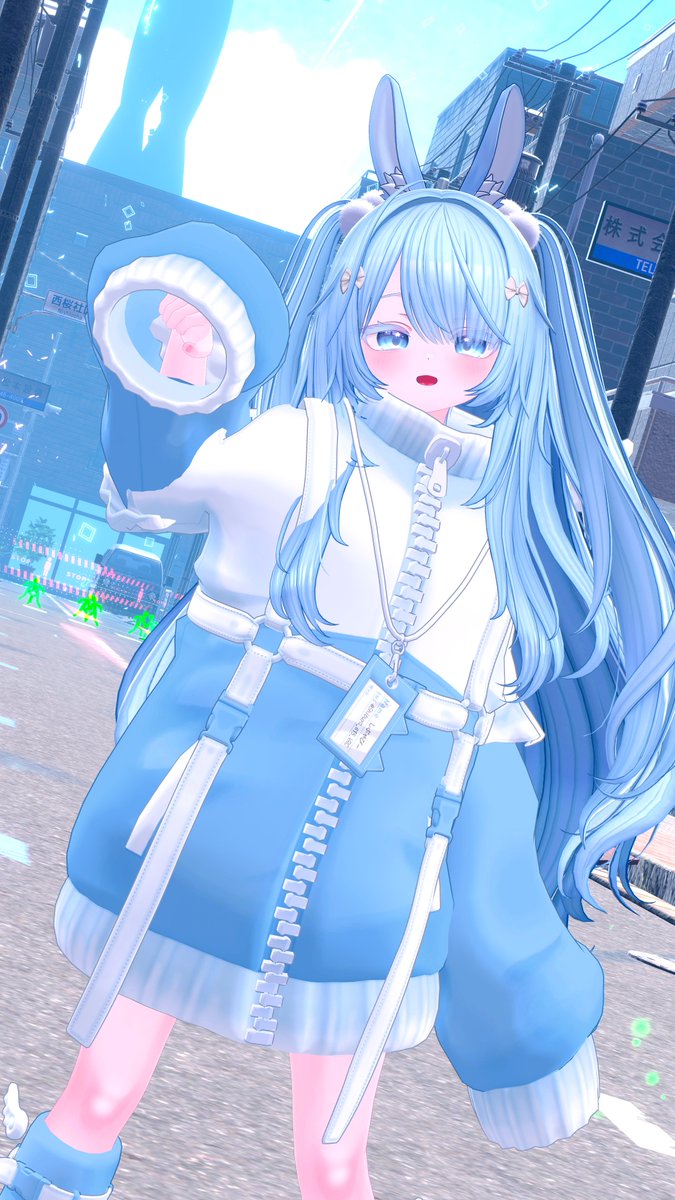 Shibuya_s15_VRC's tweet photo. ショコラちゃん改変した！✨
うちのライムさんの妹みたいなイメージで作ってみた～ https://t.co/ipM1XBuB7M