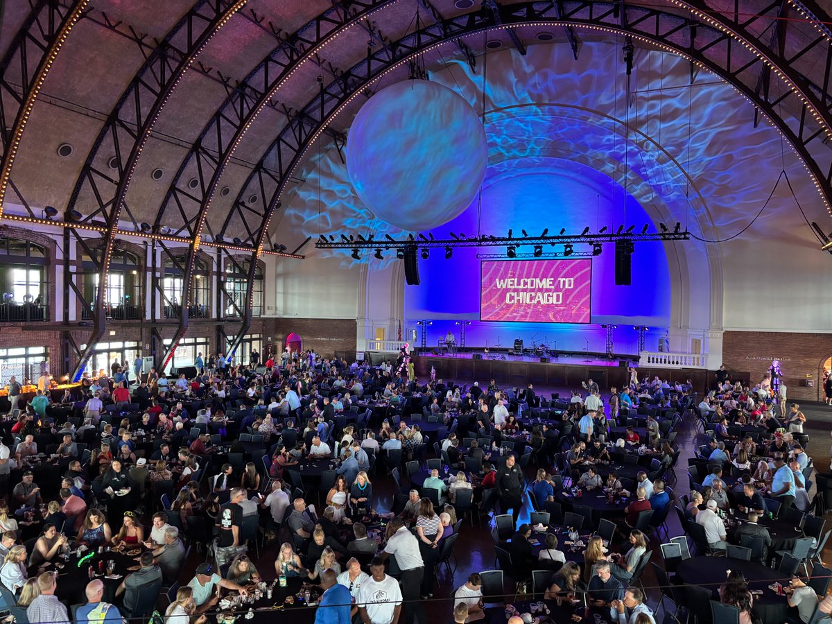 NFHS (@nfhs_org) on Twitter photo The 106th NFHS Summer Meeting kicked off last night with an evening of music, dancing, food and fellowship at Navy Pier in Chicago!
A special thank you to our NFHS Welcome Dinner contributing sponsor <a href="/VarsitySpirit/">Varsity Spirit</a> for this amazing experience!
#NFHSinThe312 The 106th NFHS Summer Meeting kicked off last night with an evening of music, dancing, food and fellowship at Navy Pier in Chicago!
A special thank you to our NFHS Welcome Dinner contributing sponsor <a href="/VarsitySpirit/">Varsity Spirit</a> for this amazing experience!
#NFHSinThe312