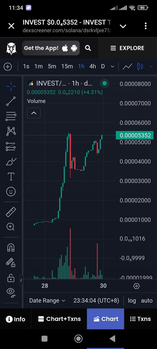 x_Ben27's tweet photo. The momentum is building for $INVEST ! That ATH is looking like it's about to be a thing of the past. Keep your eyes on the charts! 🚀 #Invest #InvestToEarn

13qq8QuGpTDRUvqjooKo82nVdWpYAESSJntykWjqMMGF https://t.co/wM5BkGxKSU