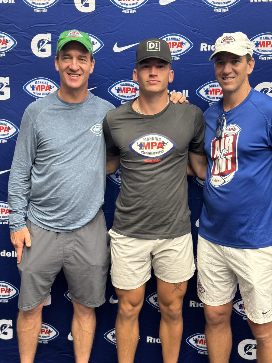.<a href="/BraydenNicolosi/">Brayden Fowler-Nicolosi</a> 🤝 <a href="/mpa_info/">Manning Passing Academy</a> 

#Relentless x #RamGrit🐏