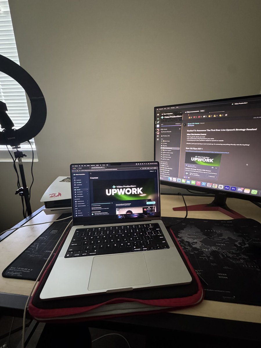 Very excited to host the first ever upwork crash course live session on the biggest video editing community <a href="/VidProPlus/">Video Production+</a> 🔥

The only place and person that teaches you how to make money with upwork 👀