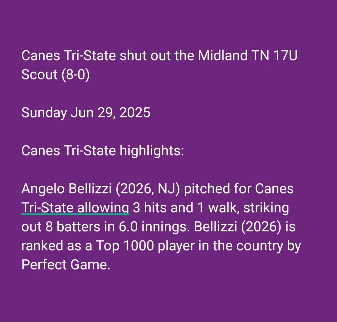 After a tough 8 days battling a stomach virus and losing 10 lbs, I felt a bit like my old self on the mound this morning. Thank God🙏 <a href="/j_murph35/">John Murphy</a> <a href="/canes_ny/">Canes Baseball Tri-State</a> <a href="/PB_Uncommitted/">Prep Baseball Uncommitted</a> <a href="/CPBacademy/">CPBA</a>