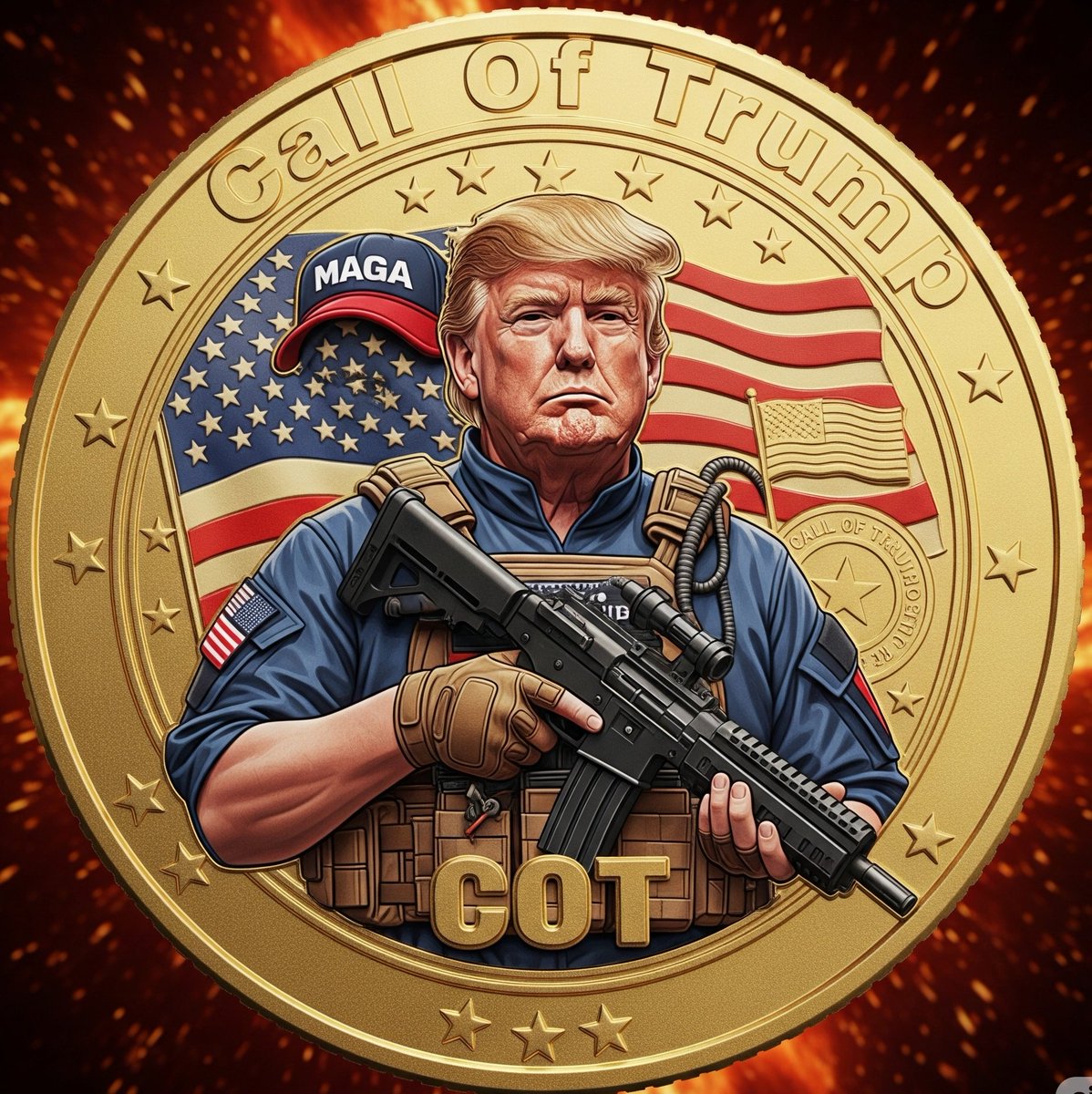MagaBugle's tweet photo. 🚨 $COT: *Call Of Trump* is about to shake crypto with MAGA power! This coin’s YUGE—ready for the revolution? 🇺🇸💥
@MagaBugle
#Trumpcoin
#ToTheMoon
#CallOfTrump https://t.co/AAM8l732du