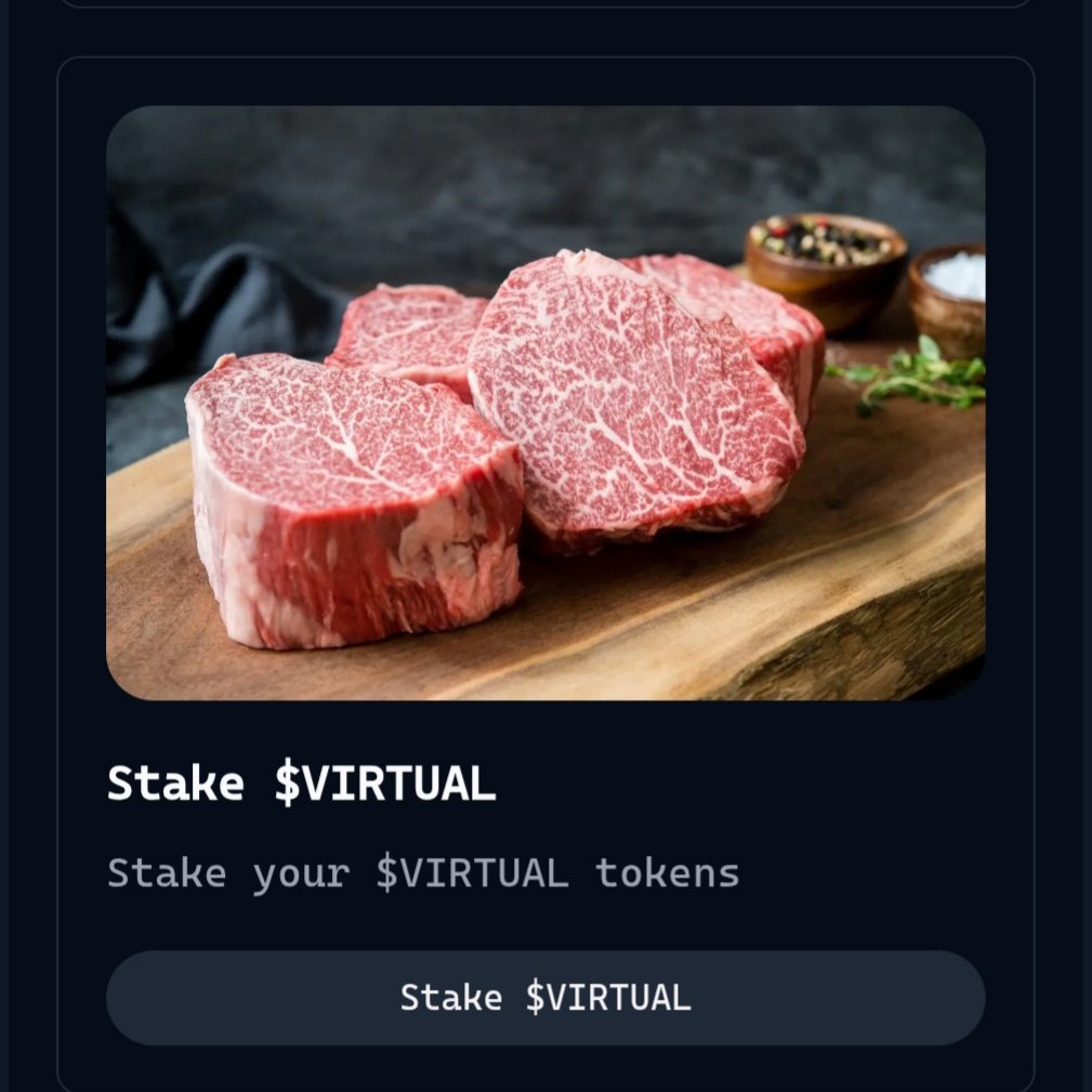 dhanjoyr8p's tweet image. Want to earn points on @virtuals_io? Here’s how:

1.  Yap about Virtuals
Connect your X account and post regularly about Virtuals Protocol.

2.  Stake $VADER
Buy &amp;amp; stake $VADER tokens to earn daily VIRGEN points.

3.  Stake $VIRTUAL

#VirtualsProtocol #VIRGENpoints #Web3