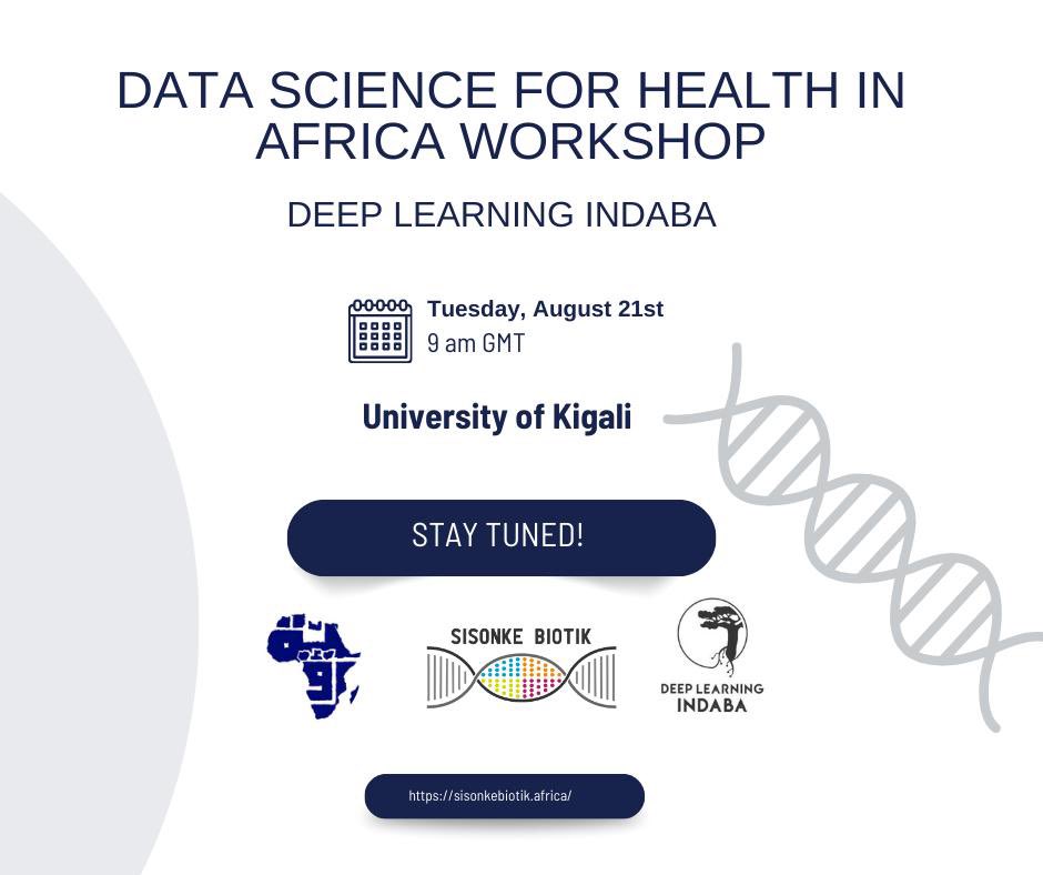 Share your work with us at the Data Science 4 Health workshop <a href="/DeepIndaba/">Deep Learning Indaba</a> in Kigali!

🎤 We're calling for Lightning Talks (3mins) from students, researchers &amp; health innovators. Open to all!

🔗 Submit now: forms.gle/1nkG2RnkQNQrze…